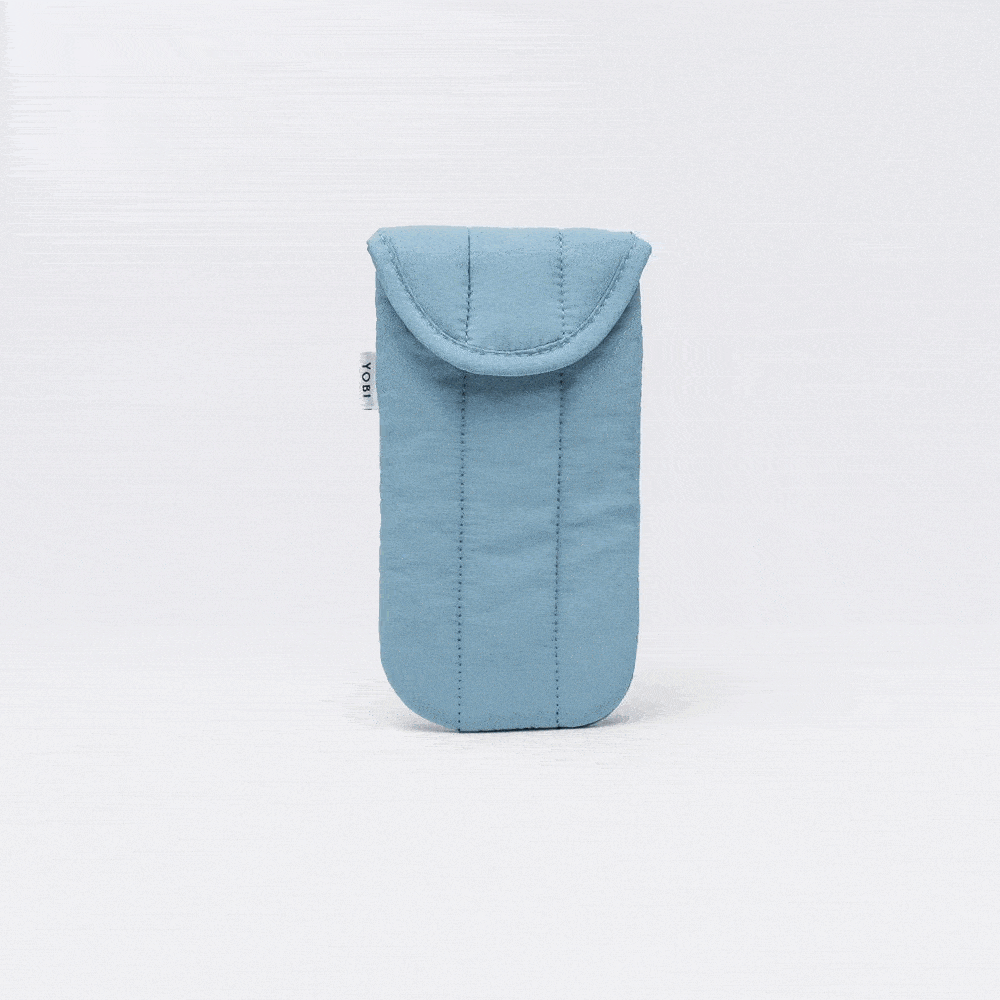 Duo Glasses Case - Blue Violet