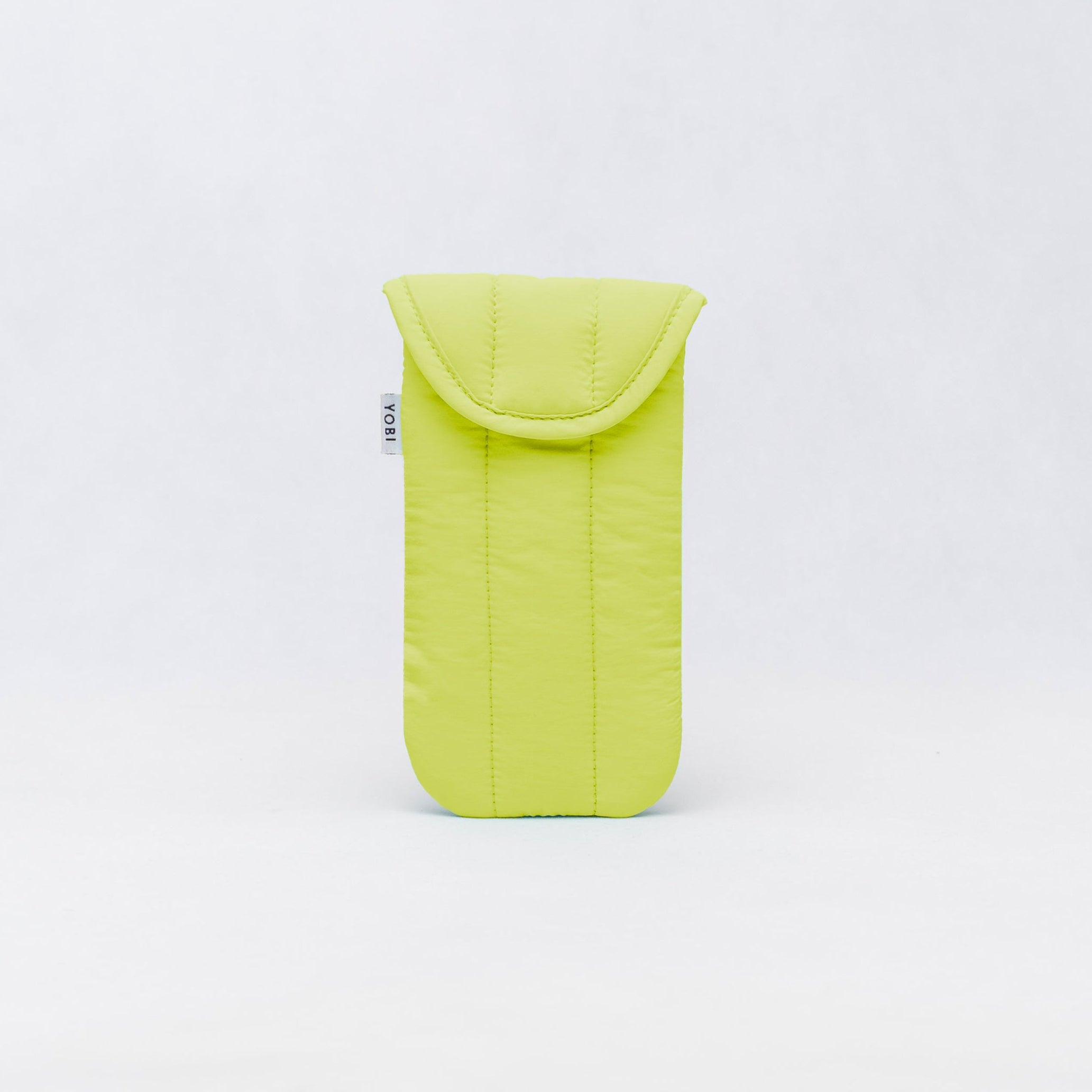 Duo Glasses Case - Chartreuse