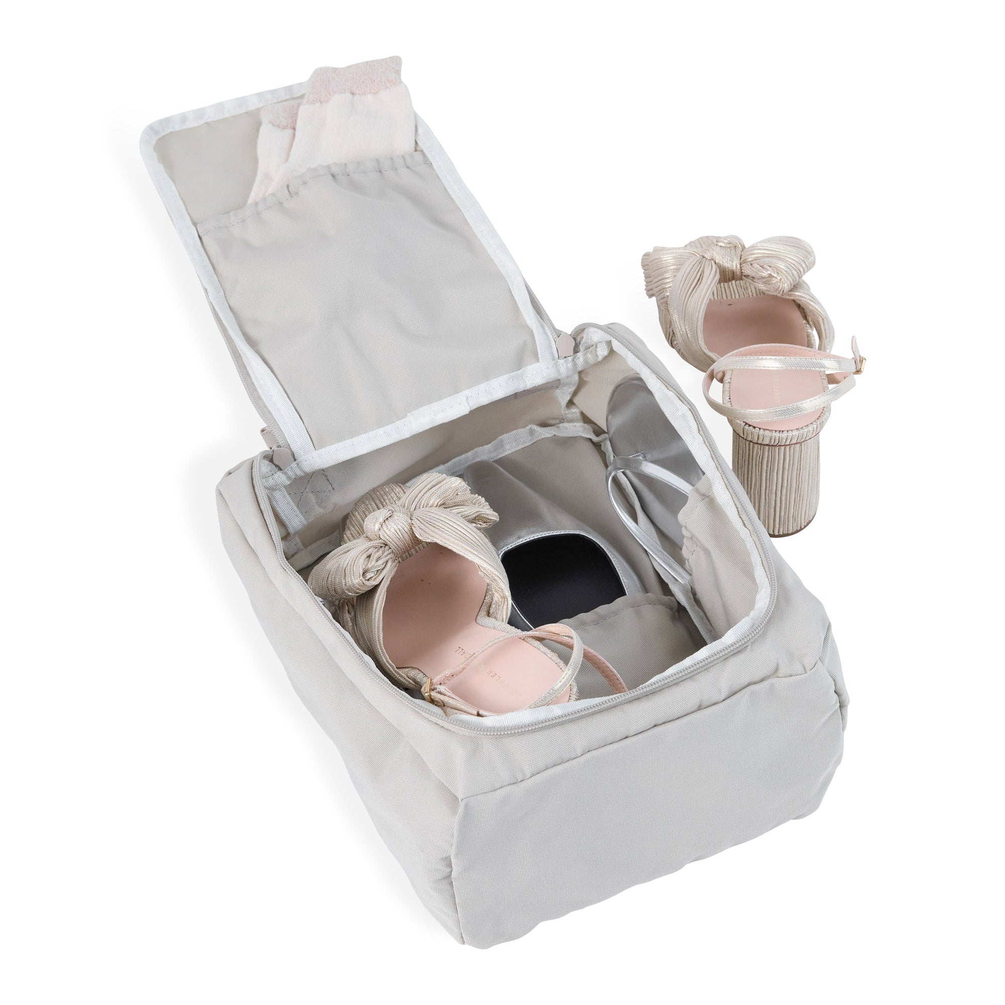 Multi-Pocket Shoe Cube