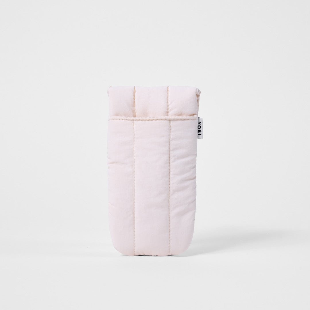 Puffy Glasses Case with back pocket