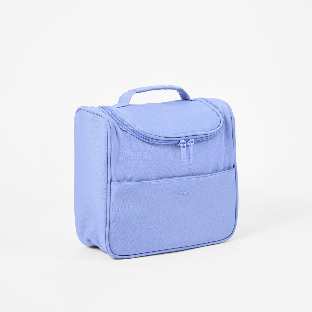 Toiletry Bag side view showing depth