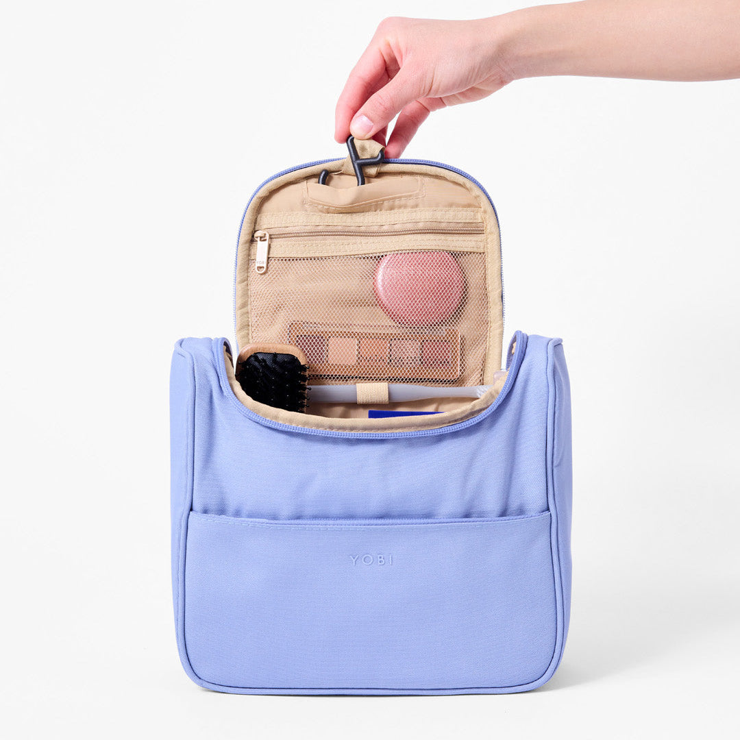Toiletry Bag with tuck away hook