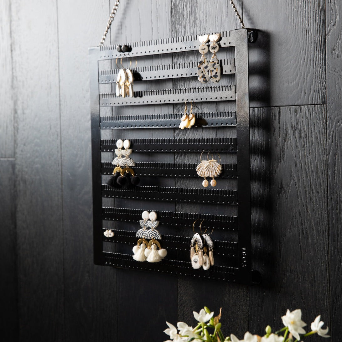 Hanging Adjustable Earring Holder - Luxe