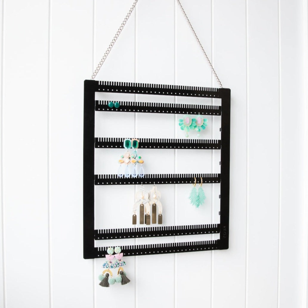 Hanging Adjustable Earring Holder - Luxe