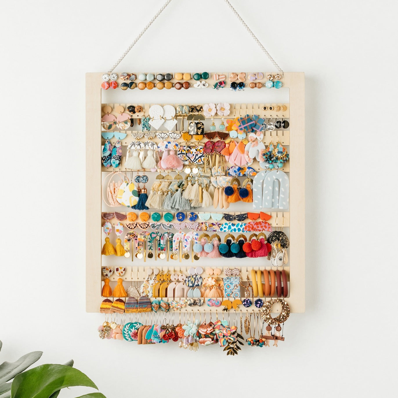 Hanging Adjustable Earring Holder - Grande