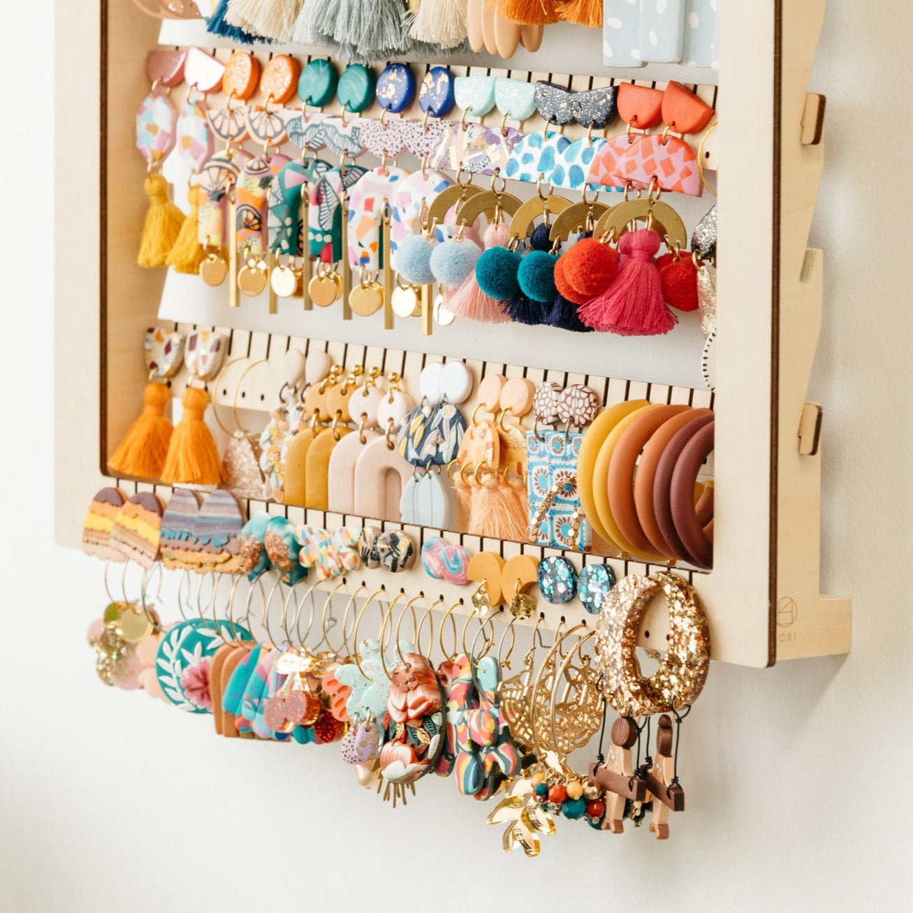 Hanging Adjustable Earring Holder - Grande