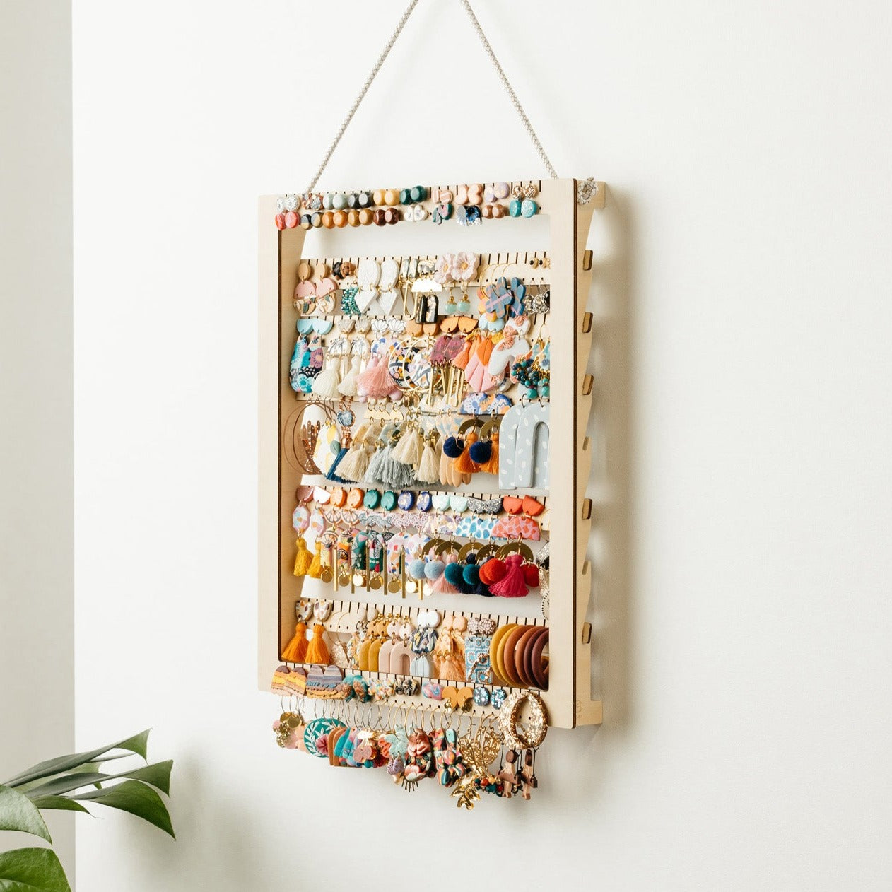 Hanging Adjustable Earring Holder - Grande