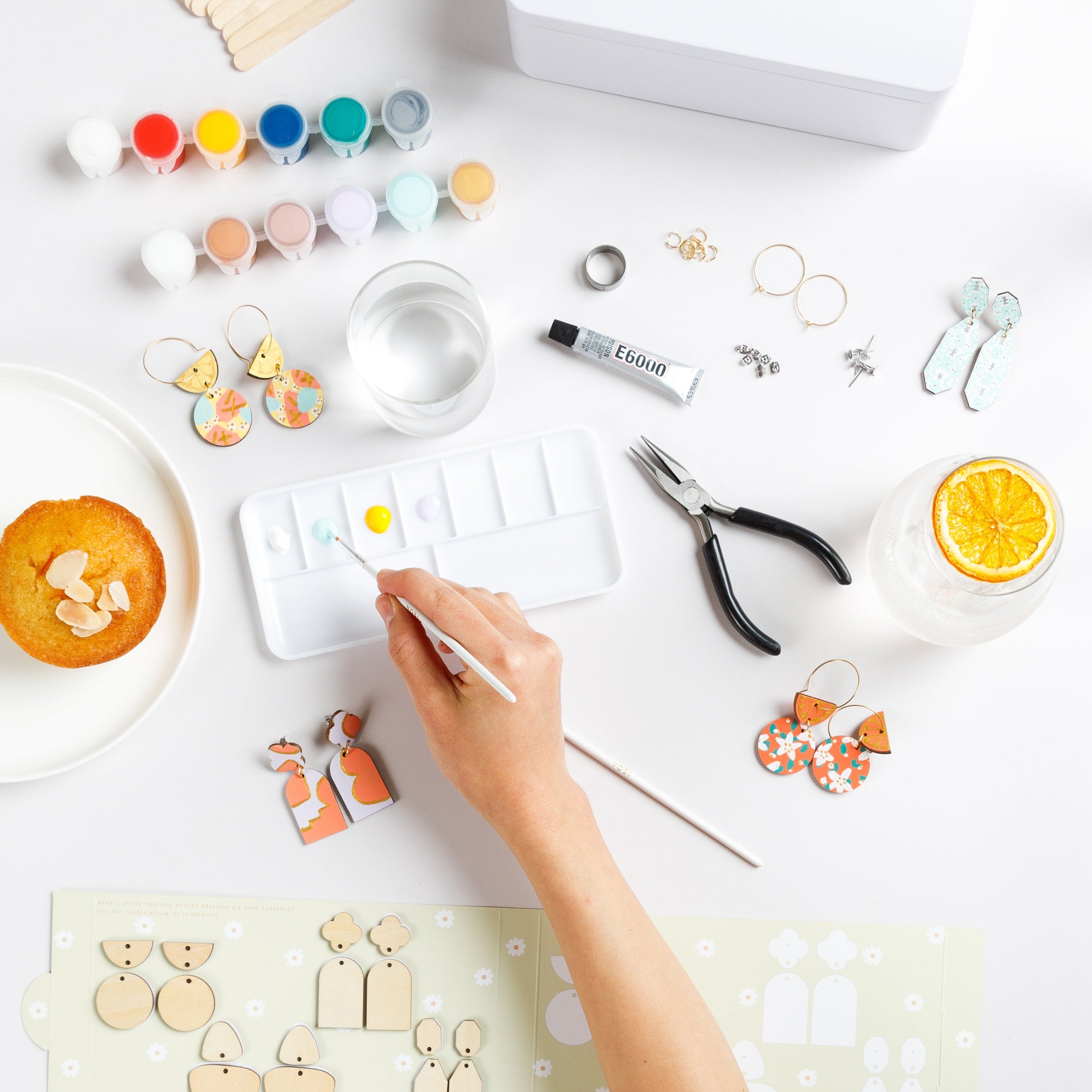Create Kit (Paint your own earrings)