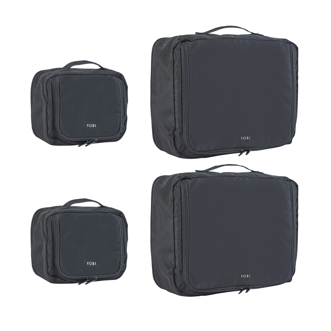 Compression Packing Cube - Liquorice 4 Pack