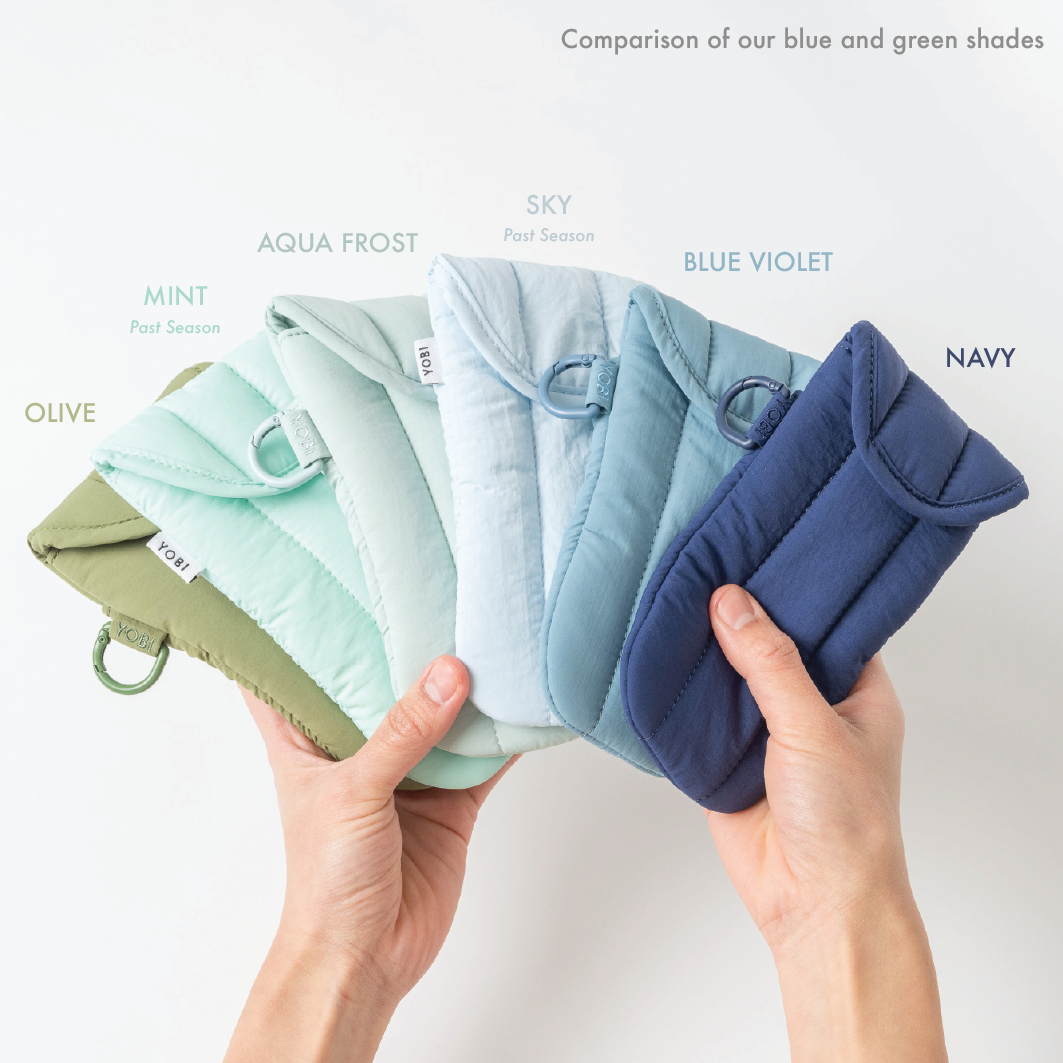 Duo Glasses Case - Blue Violet
