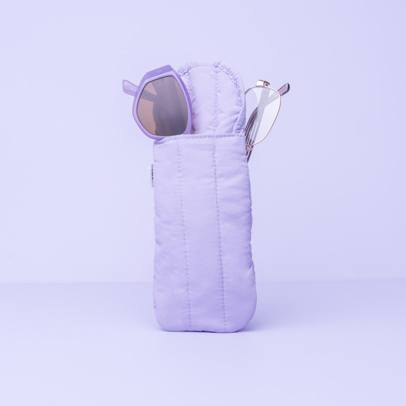 Duo Glasses Case - Lilac