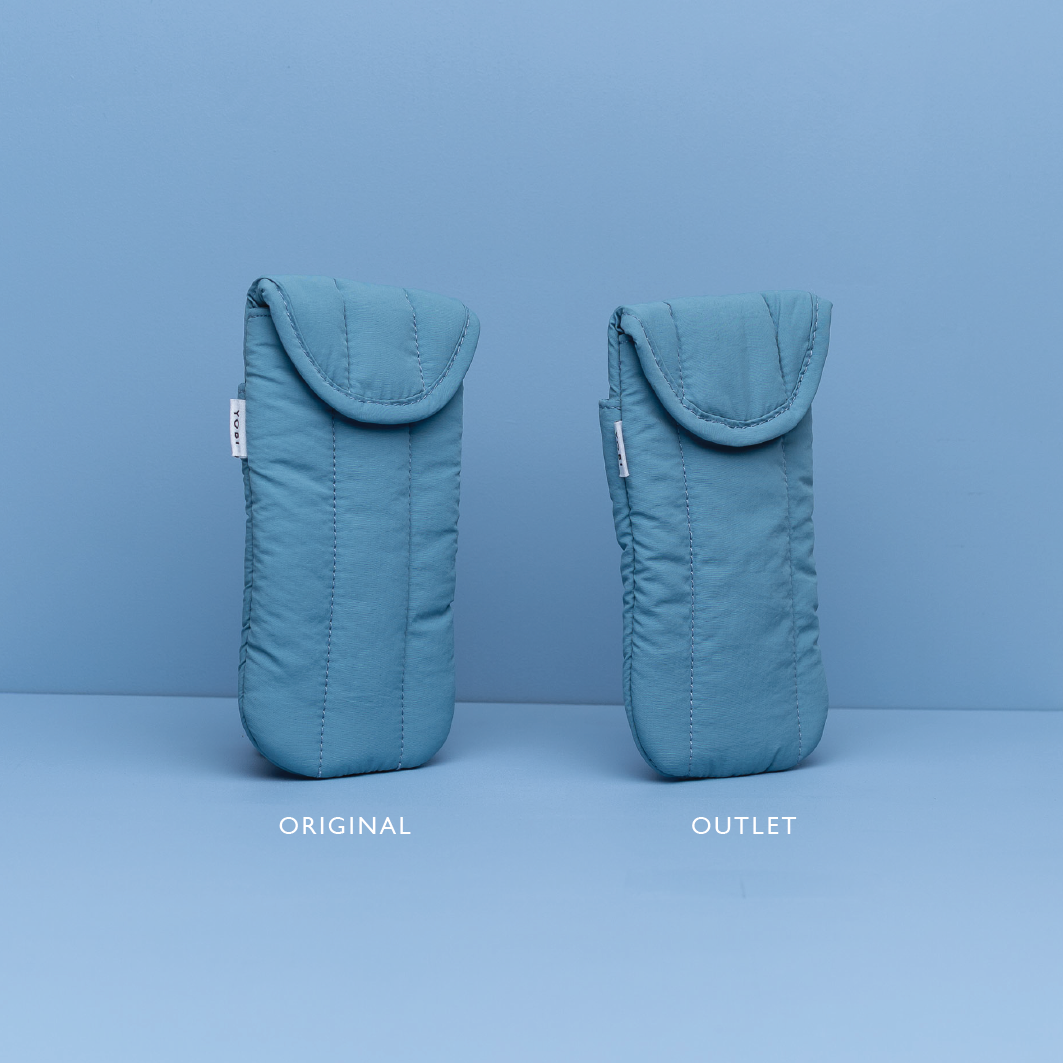 [OUTLET] Duo Glasses Case - Blue Violet