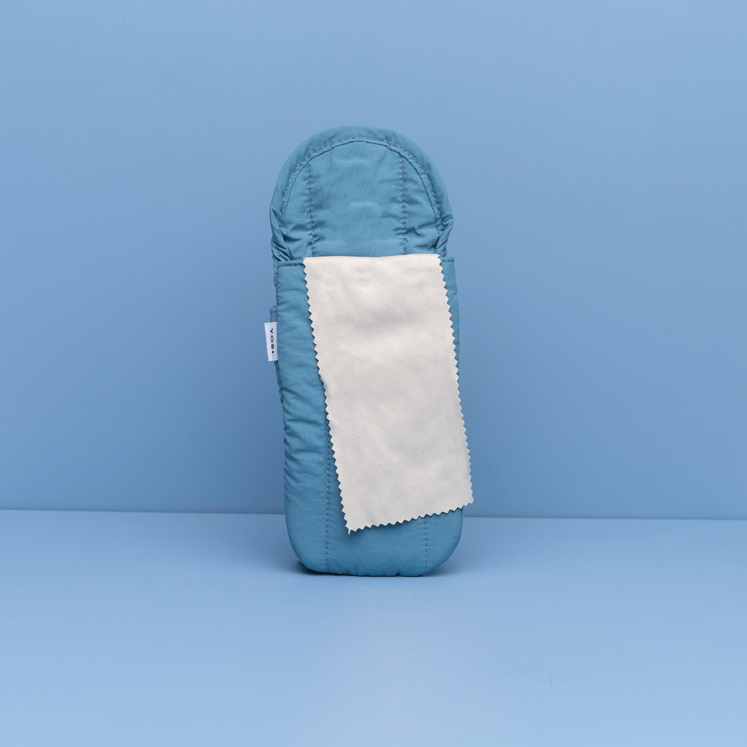 [OUTLET] Duo Glasses Case - Blue Violet