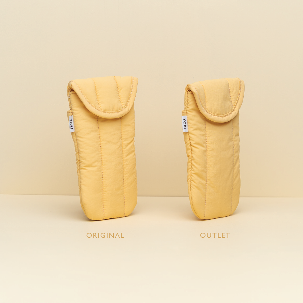 [OUTLET] Duo Glasses Case - Butter