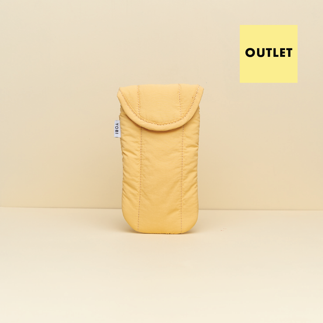 [OUTLET] Duo Glasses Case - Butter