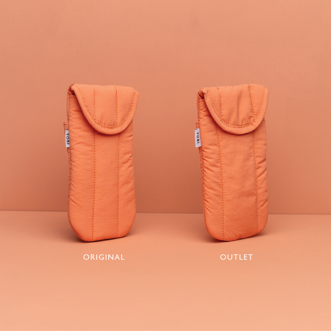 [OUTLET] Duo Glasses Case - Carrot