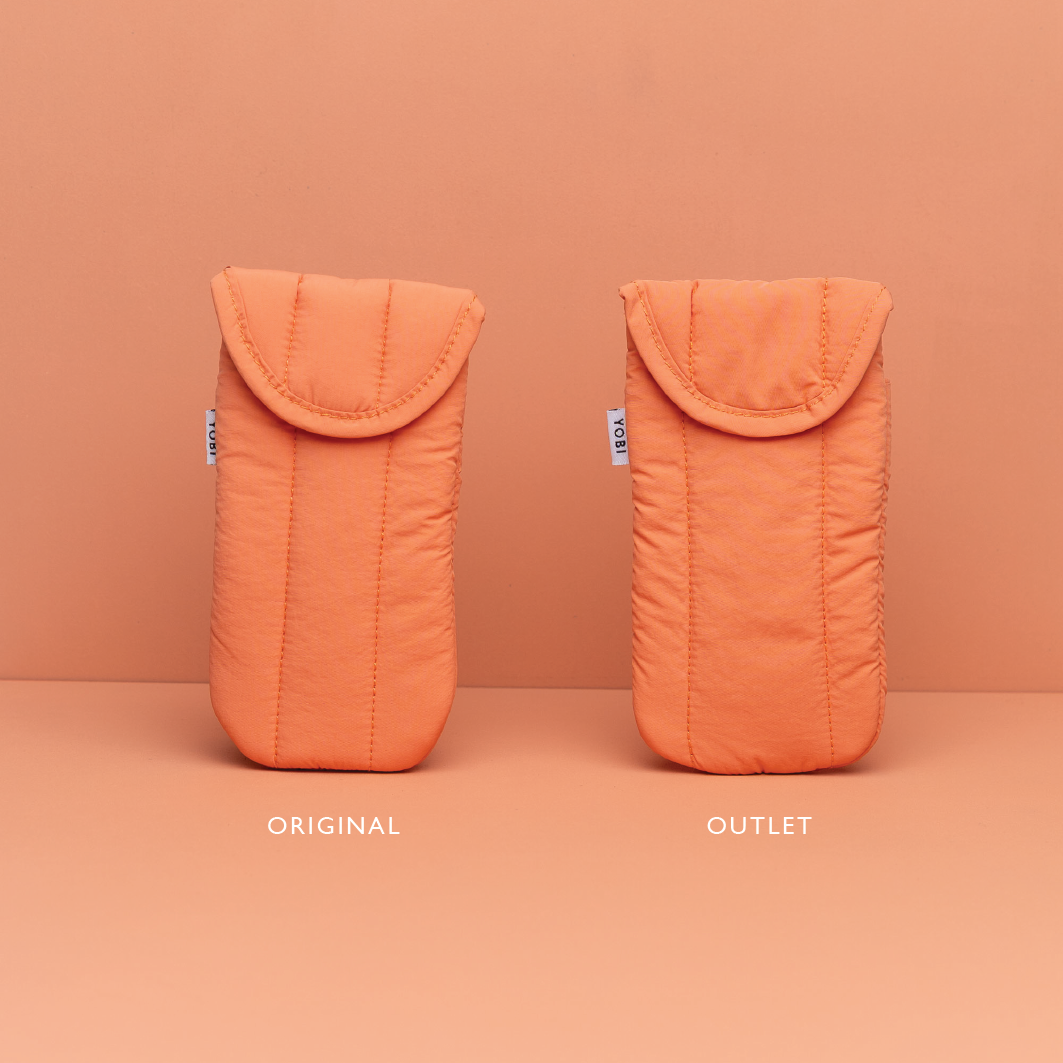 [OUTLET] Duo Glasses Case - Carrot