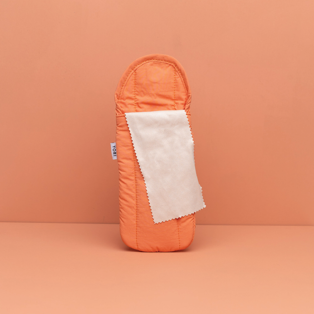 [OUTLET] Duo Glasses Case - Carrot