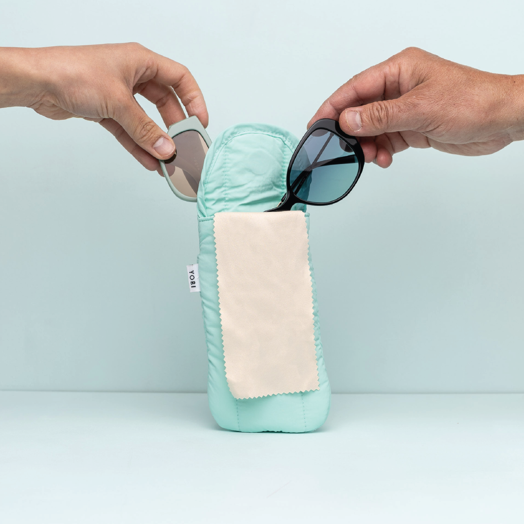 [OUTLET] Duo Glasses Case - Mint