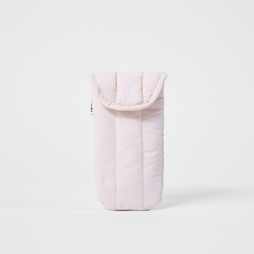 Puffy Glasses Case with additional back pocket
