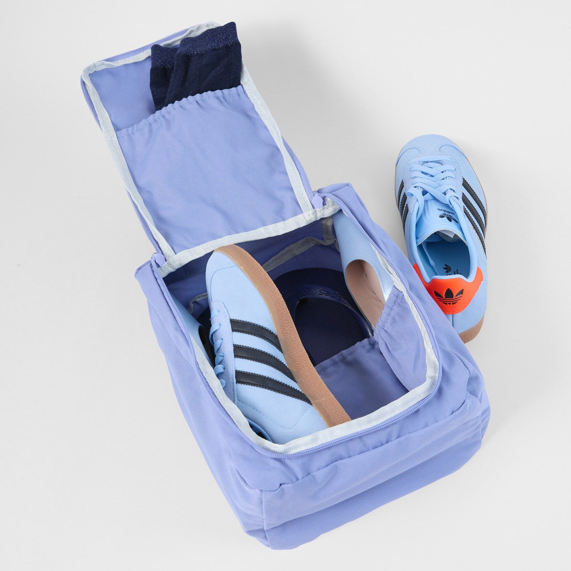 Multi-compartment Shoe Cube