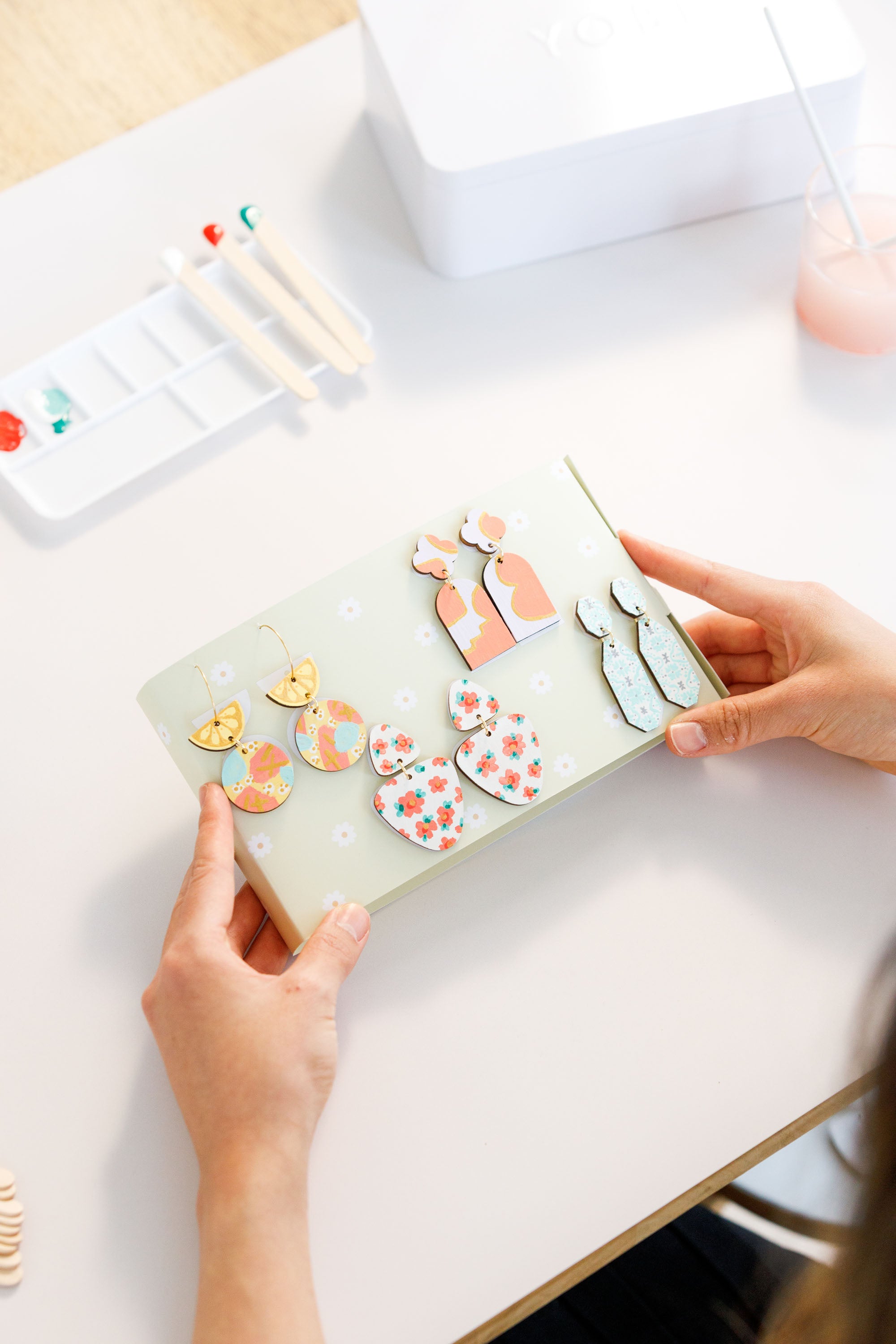 Create Kit (Paint your own earrings)